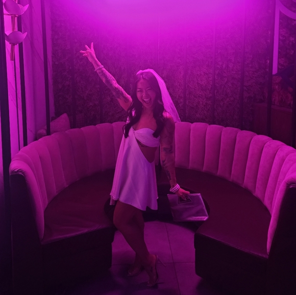 The Dolls House Anthia Ivory Satin Set - size medium - Picture 3 of 3